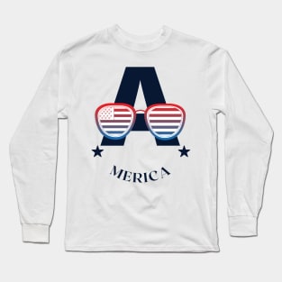 America Long Sleeve T-Shirt